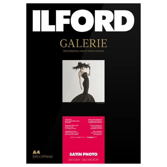 ILFORD Galerie Prestige Satin Photo 260 GSM Photo Paper 43.2 cm x 30 m Roll (17