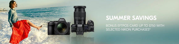 Nikon Summer Savings - Bonus EFTPOS Card