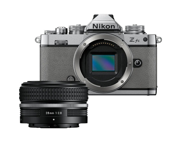 NIKON Z FC Natural Grey with 28mm Lens