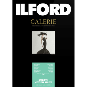 ILFORD Galerie Smooth Cotton Sprite 280gsm 4"x6" Photo Paper 50 Sheets