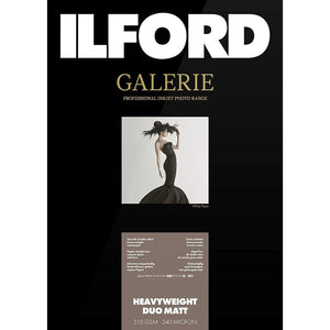 ILFORD Galerie Heavyweight Duo Matt 310 GSM A2, Photo Paper 25 Sheets