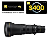 Nikon NIKKOR Z 800mm f/6.3 VR S Lens