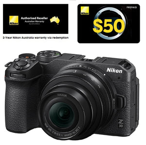 Nikon Z 30 Camera + NIKKOR 16-50mm VR Lens