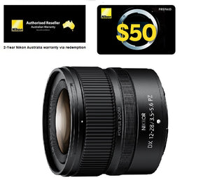 Nikon NIKKOR Z DX 12-28MM F/3.5-5.6 PZ VR Lens