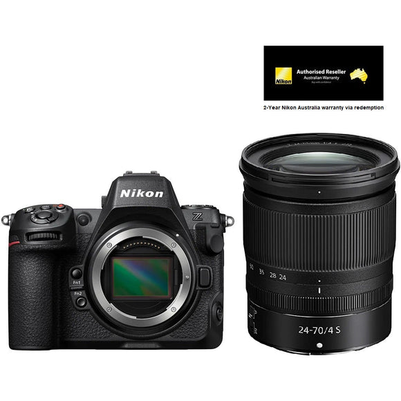 NIKON Z8 Camera + Nikkor Z 24-70mm f/4 S Lens