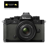 NIKON Z F Camera, Grey + NIKKOR Z 40MM F/2 SE Lens