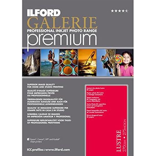Ilford Galerie Premium Lustre Paper (5.0x7.0