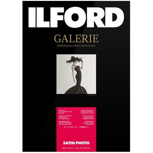 ILFORD Galerie Prestige Satin Photo 260 GSM A3 Photo Paper 25 Sheets