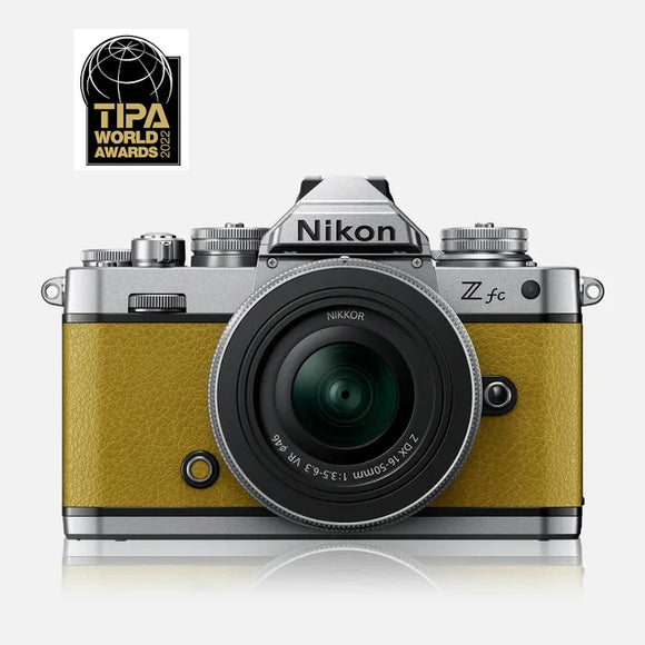 NIKON Z FC MUSTARD YELLOW + NIKKOR Z DX 16-50 VR SL