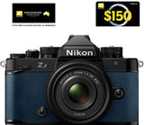 NIKON Z F Camera, Blue + NIKKOR Z 40MM F/2 SE Lens