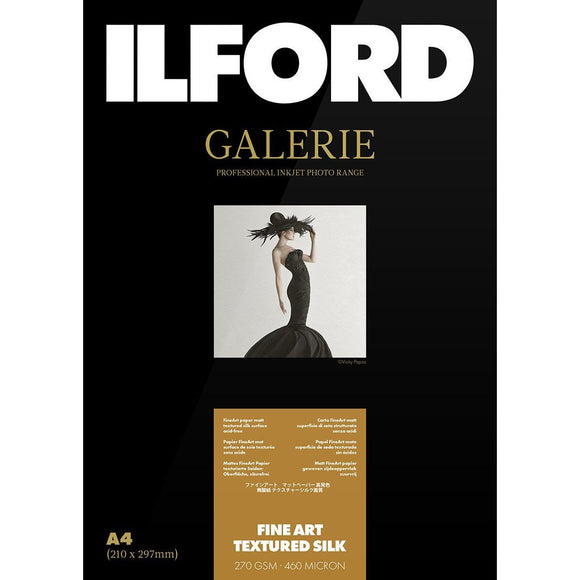 ILFORD Galerie Fine Art Textured Silk Photo Paper 270 GSM 17