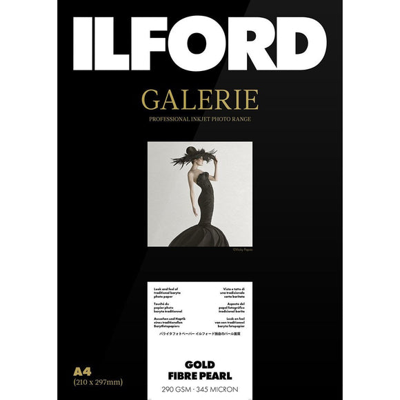 ILFORD Galerie Gold Fibre Pearl Photo Paper 290 GSM A2, 25 Sheets - LKN Australia