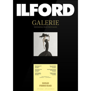 ILFORD Galerie Gold Fibre Rag Photo Paper 270gsm 4"x6" 50 Sheets - LKN Australia
