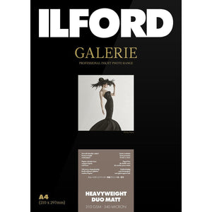 ILFORD Galerie Heavyweight Duo Matt 310 GSM A2, Photo Paper 25 Sheets - LKN Australia