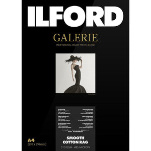ILFORD Galerie Smooth Cotton Rag 310 GSM 152.4 cm x 15 m Roll Photo Paper (60") - LKN Australia