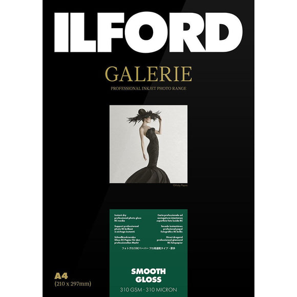 ILFORD Galerie Smooth Gloss 310 GSM A4 Photo Paper 250 Sheets - LKN Australia