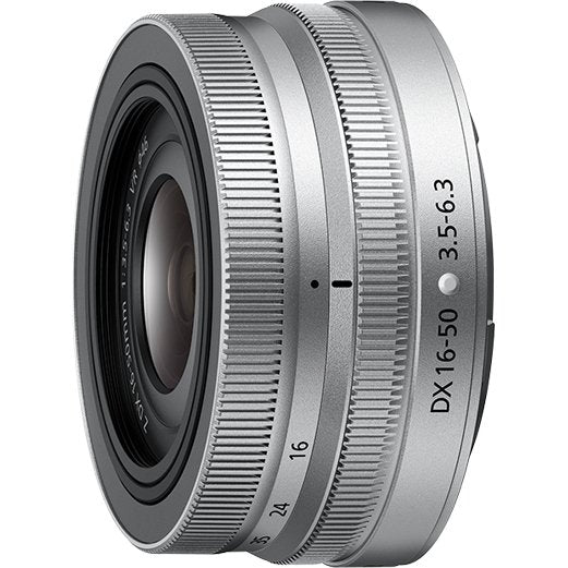 Nikon NIKKOR Z DX 16-50mm f/3.5-6.3 VR SL Lens - Silver - LKN Australia