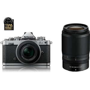 Nikon Z fc Mirrorless Camera + Z DX 16-50 VR SL + 50-250 VR Lens, Black,  2-YEAR WARRANTY