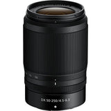 Nikon Z fc Mirrorless Camera + Z DX 16-50 VR SL + 50-250 VR Lens, Black,  2-YEAR WARRANTY